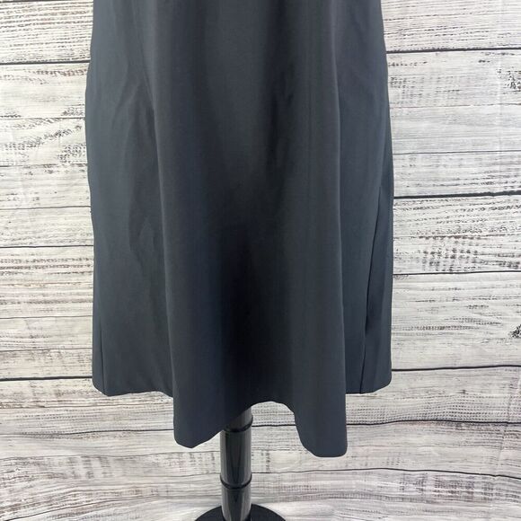 Lark & Ro Dress size 8 Black Stretch Above Knee A Line Wedding Church Career - Picture 7 of 12